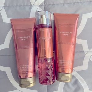 Bath and Body Works Champagne Toast set NWT